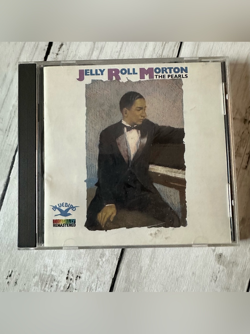 PREOWNED VINTAGE 1988 JELLY ROLL MORTON THE PEARLS ALBUM CD